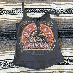 Harley-Davidson Womens Eagle Tank Top